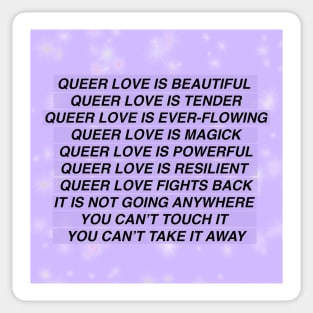 QUEER Sticker